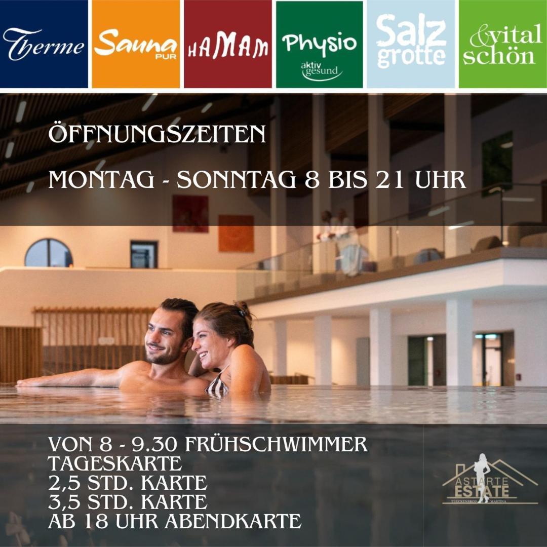 Fewo 20 - Appartement Im Rottalblick - Youngmodern Wohnen, Tiere Willkommen, Bademantelgang Zur Therme, Tv Und Balkon Bad Griesbach  Eksteriør billede